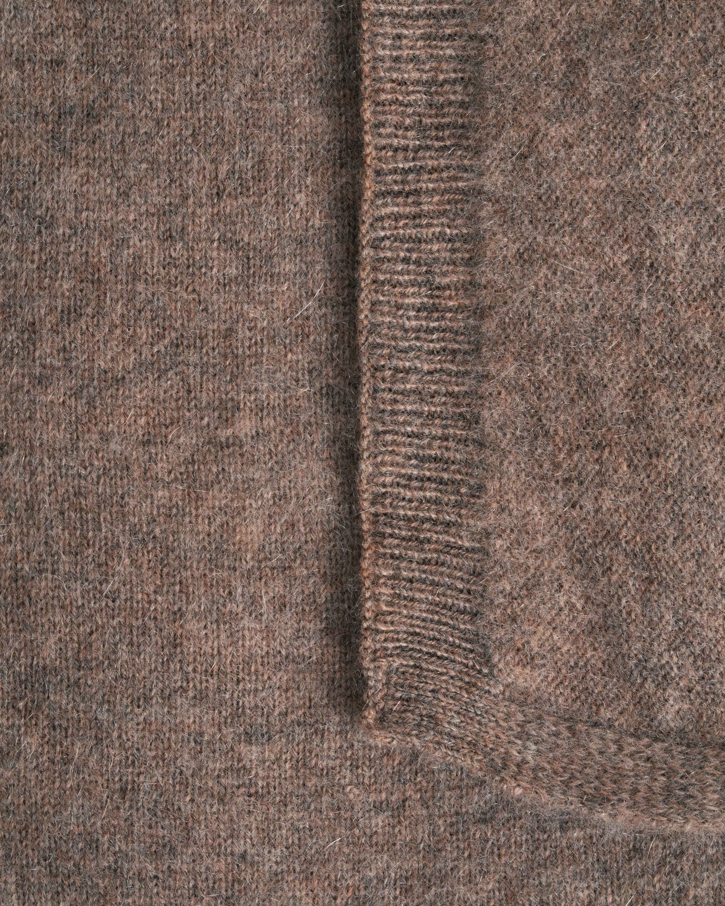 Mori Strickschal Natural Coffee