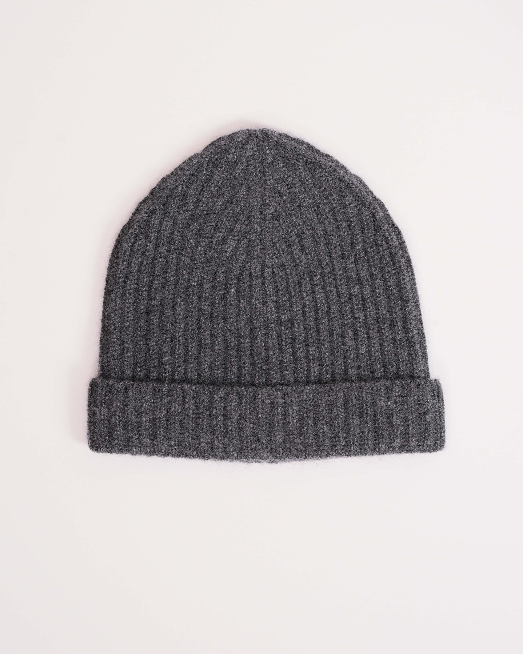 Kaschmirmütze Charcoal Melange