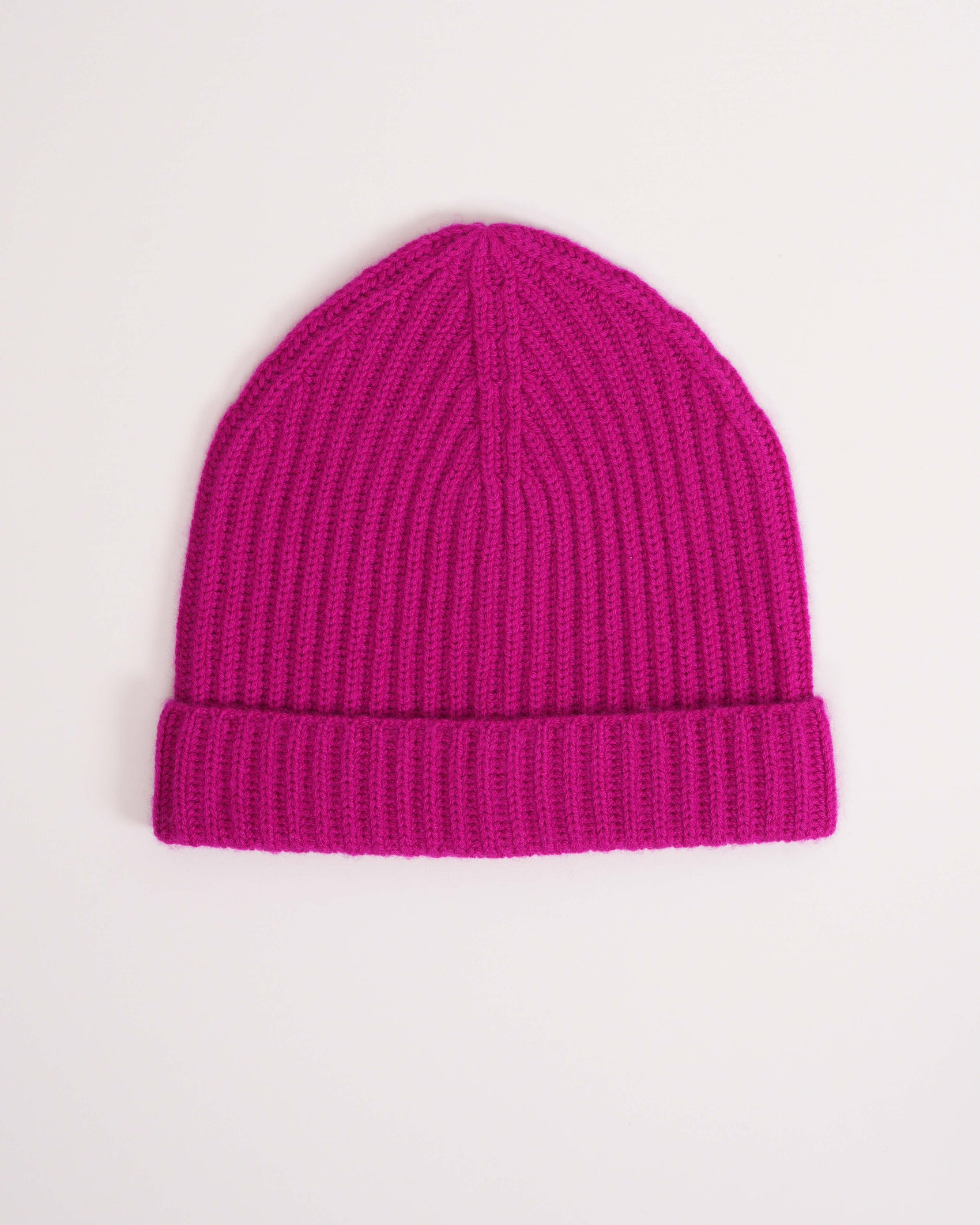 Kaschmirmütze Fuchsia