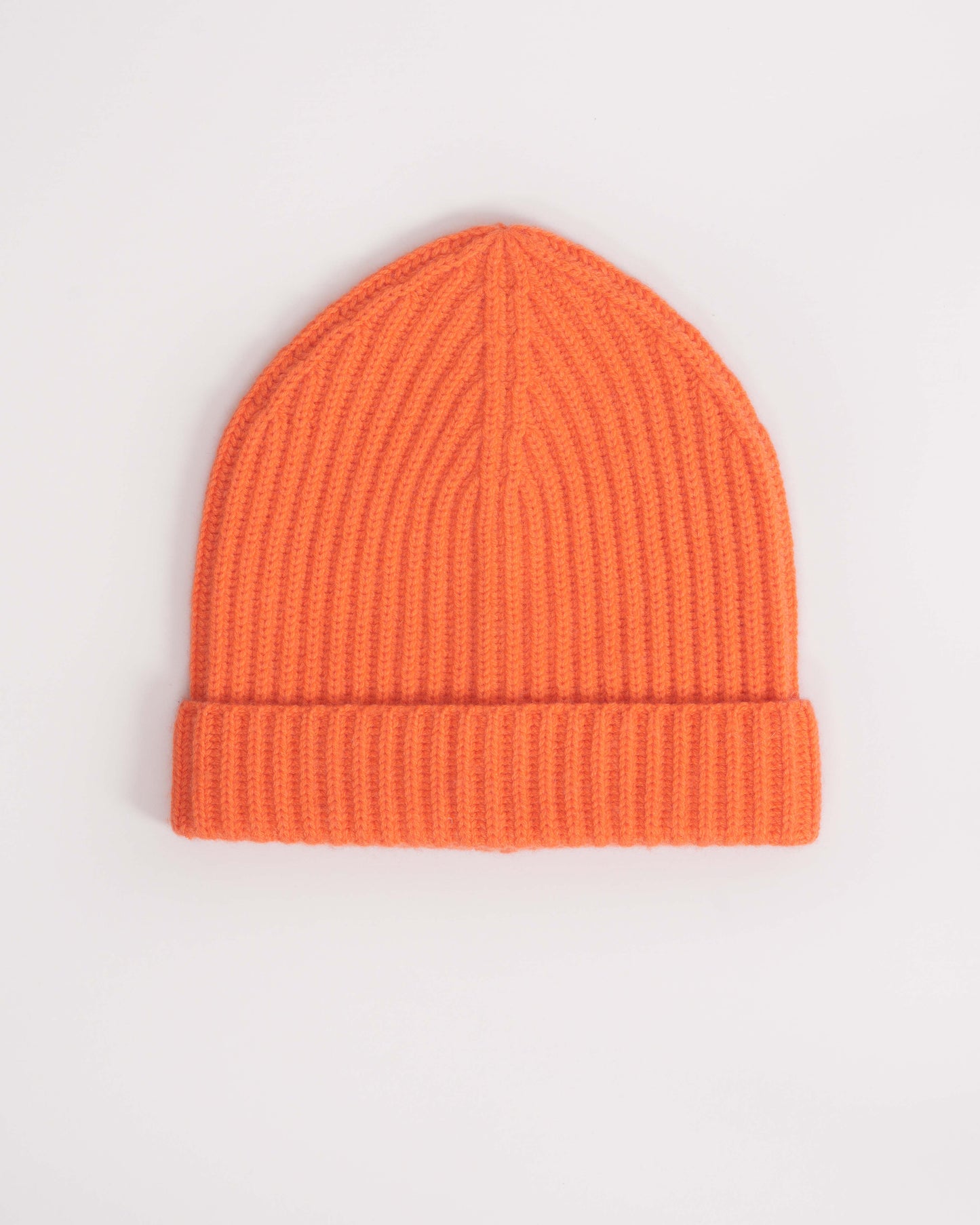 Kaschmirmütze Mandarine