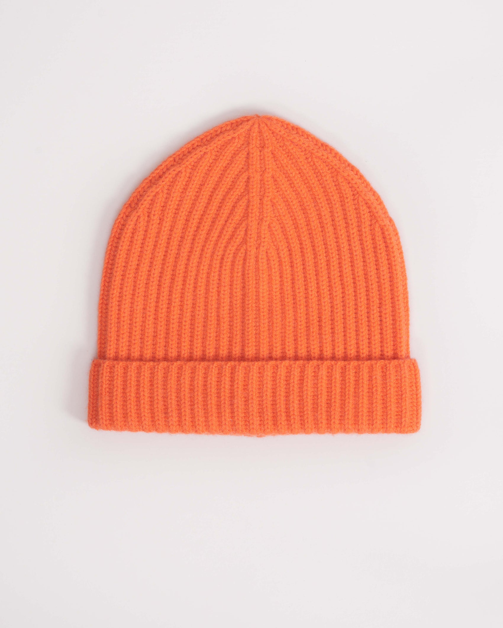 Kaschmirmütze Mandarine