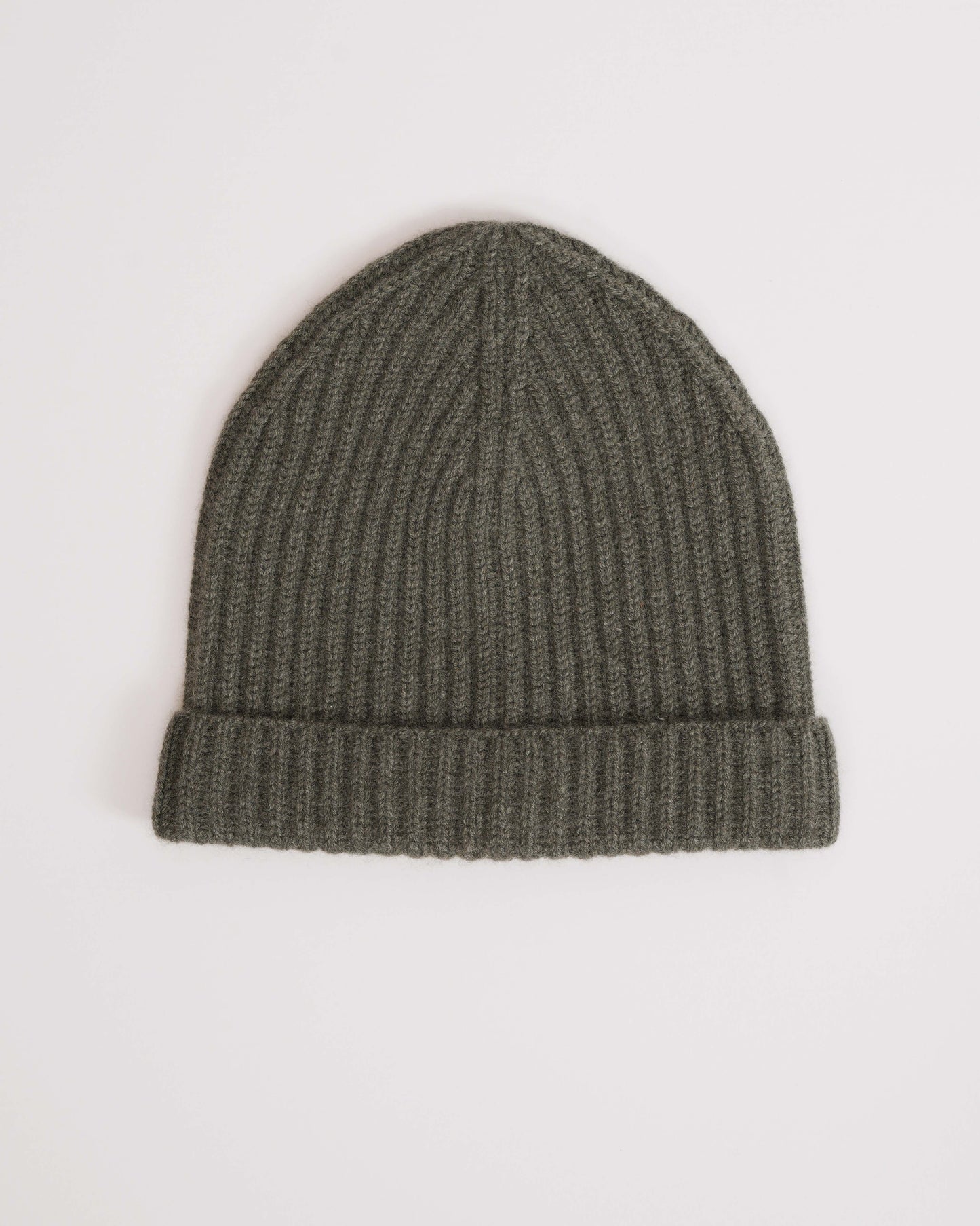 Kaschmirmütze Military Olive