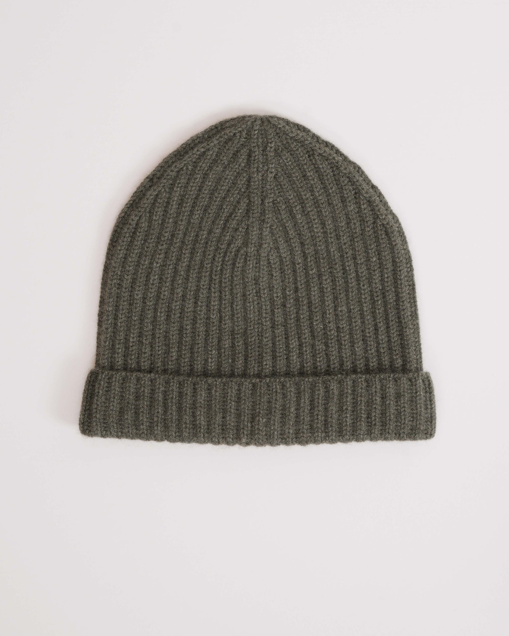 Kaschmirmütze Military Olive