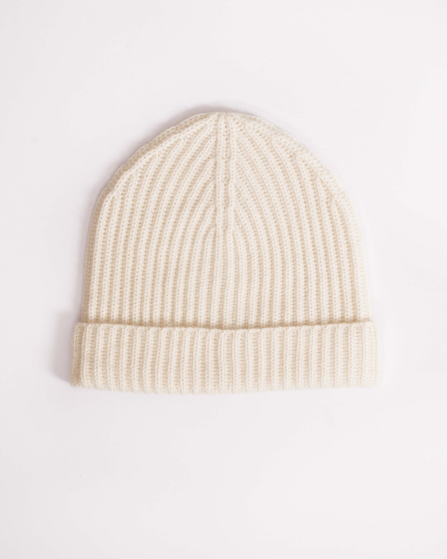 Kaschmirmütze wool white