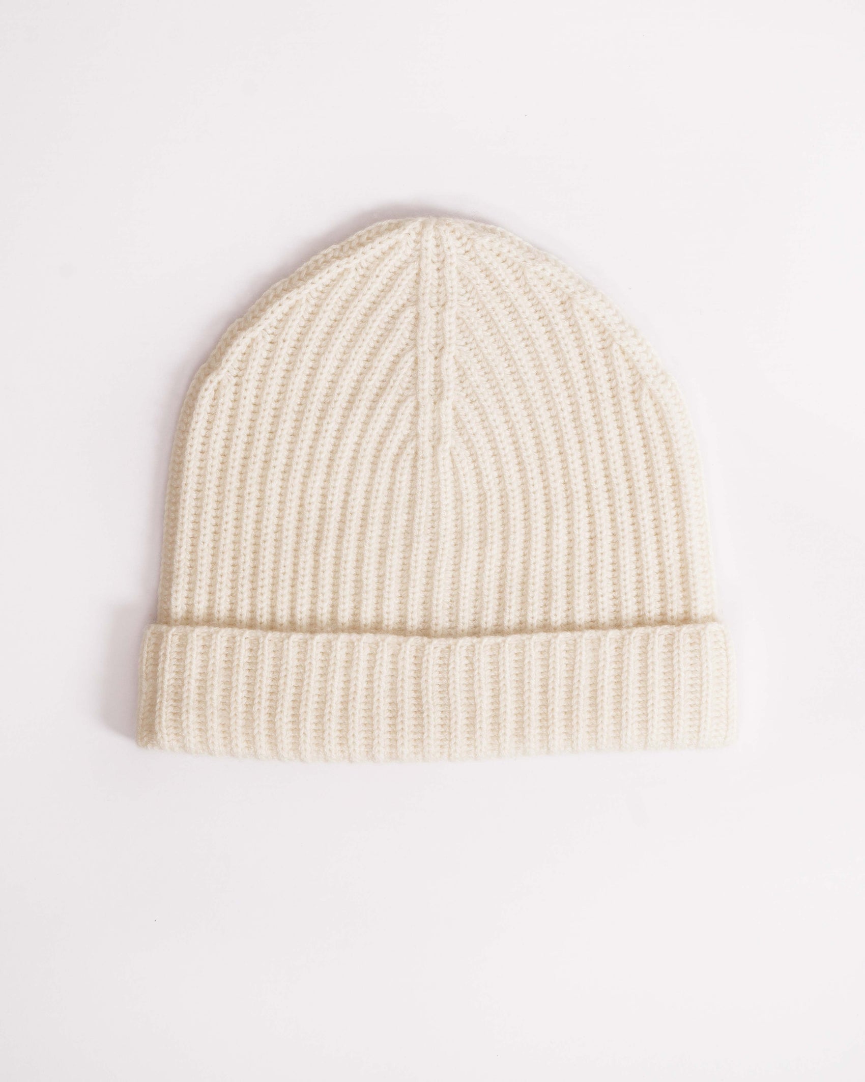 Kaschmirmütze wool white