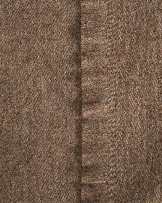 Nara Pashmina natural coffee