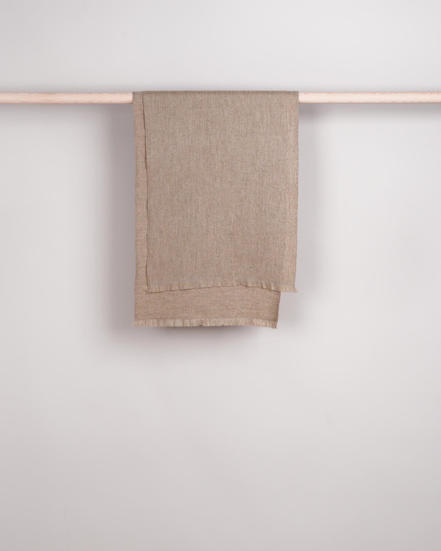 Nara Pashmina natural coffee light