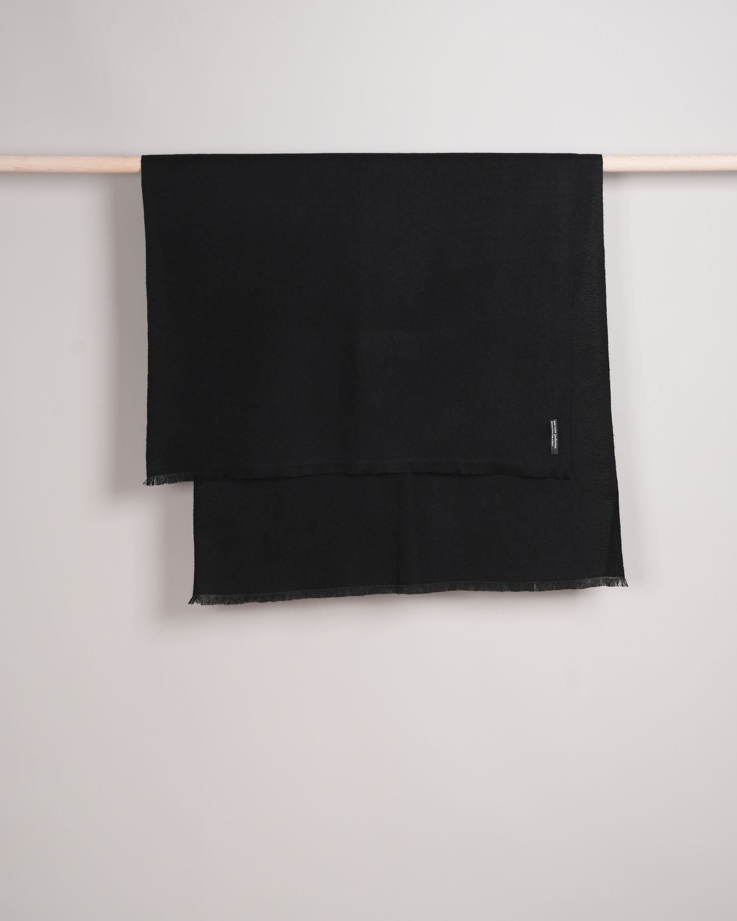 Pashmina 100% Kaschmir Schal black