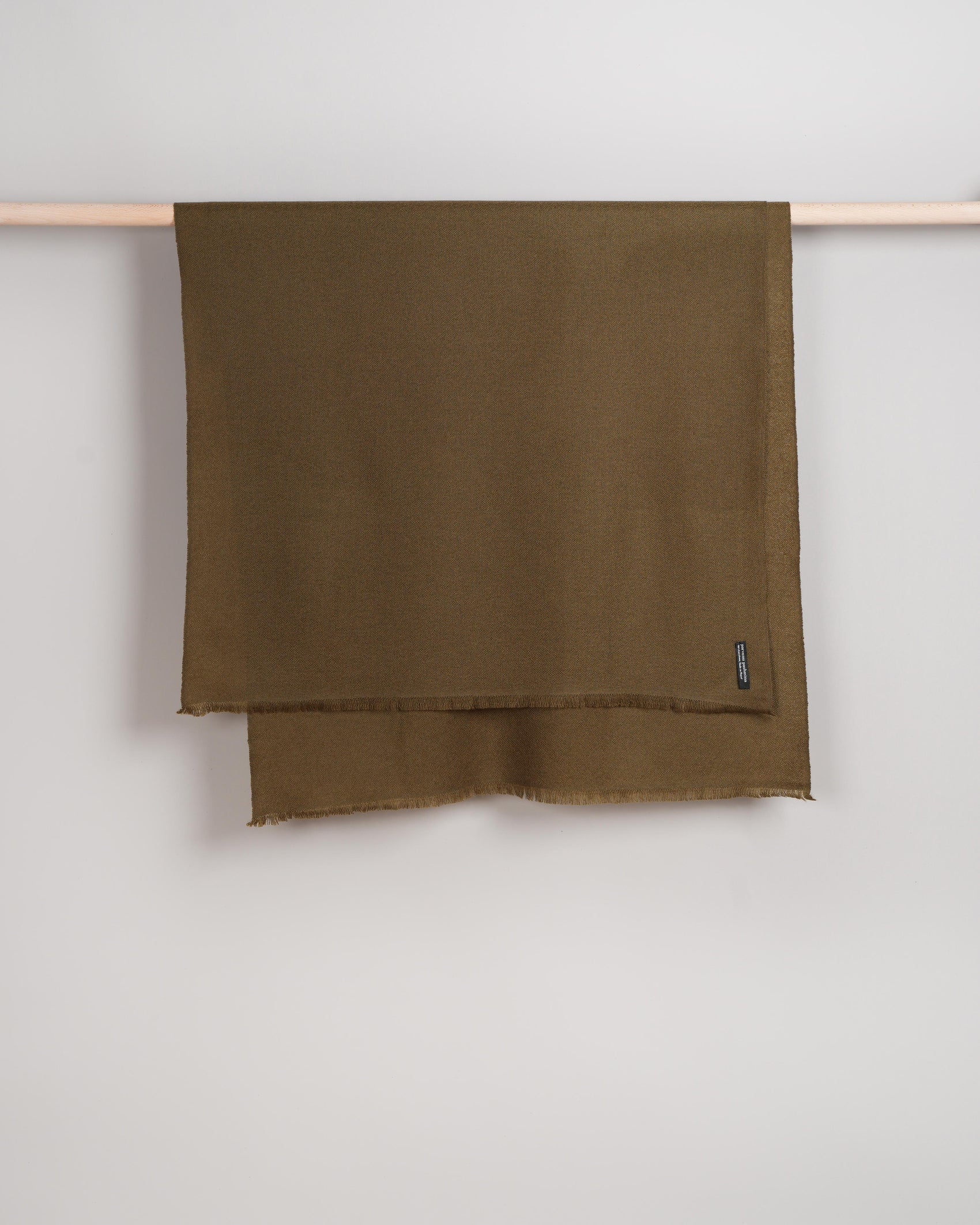 Pashmina 100% Kaschmir Schal butternut olive