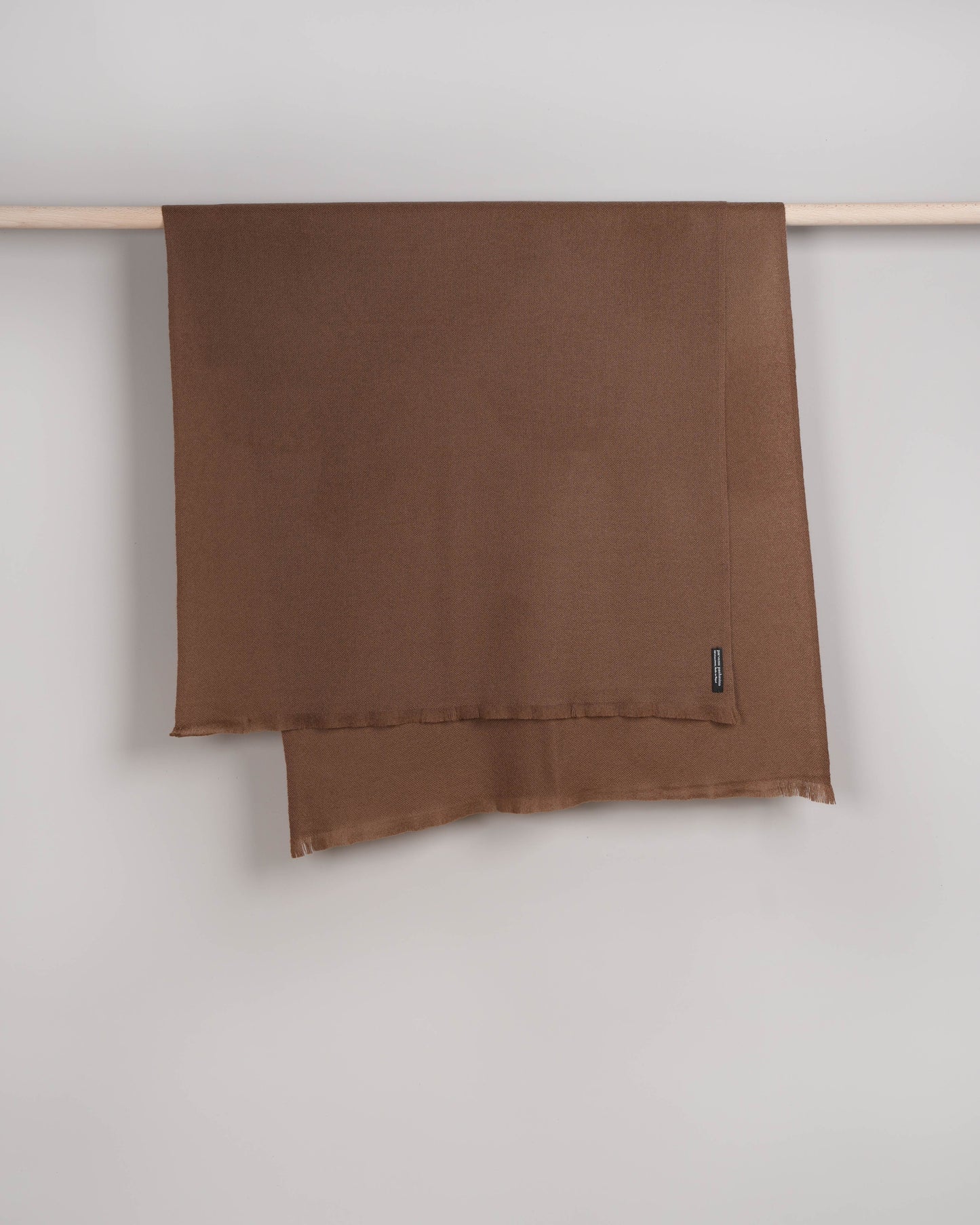 Pashmina 100% Kaschmir Schal chocolat