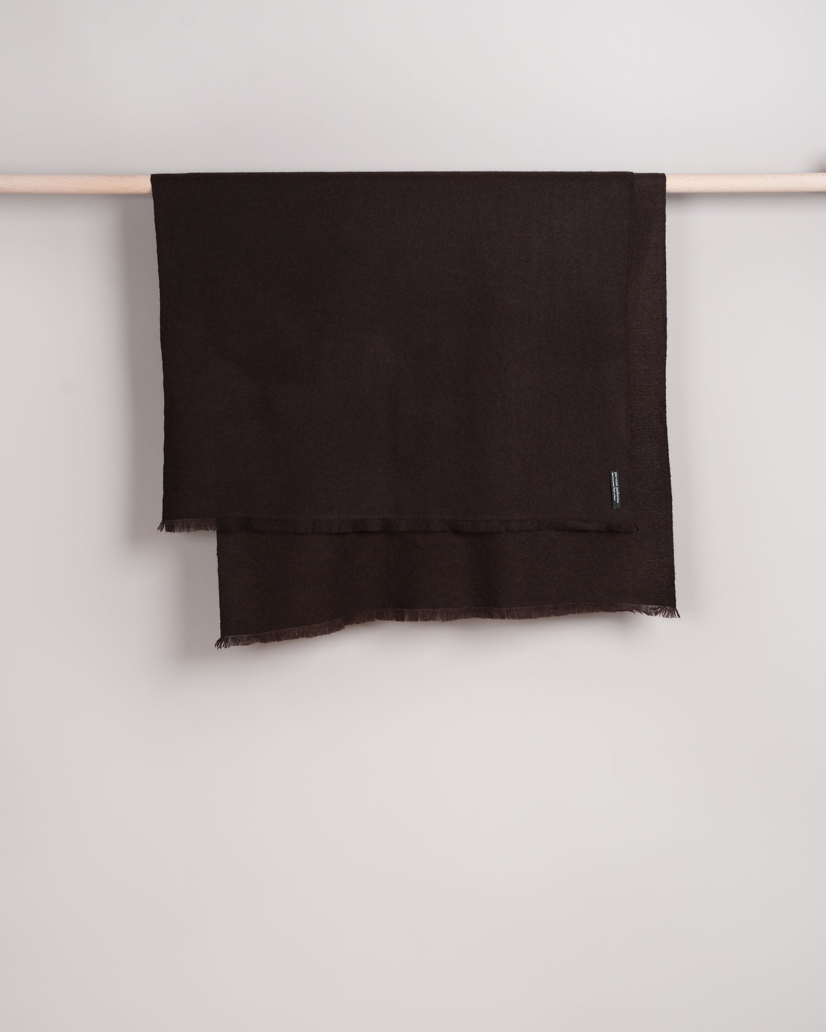 Pashmina 100% Kaschmir Schal coffee bean