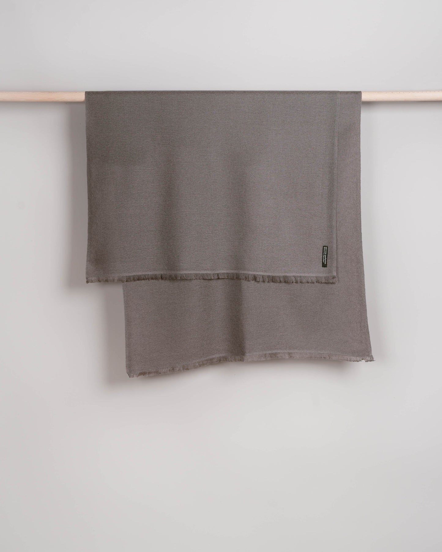 Pashmina 100% Kaschmir Schal fungi grey