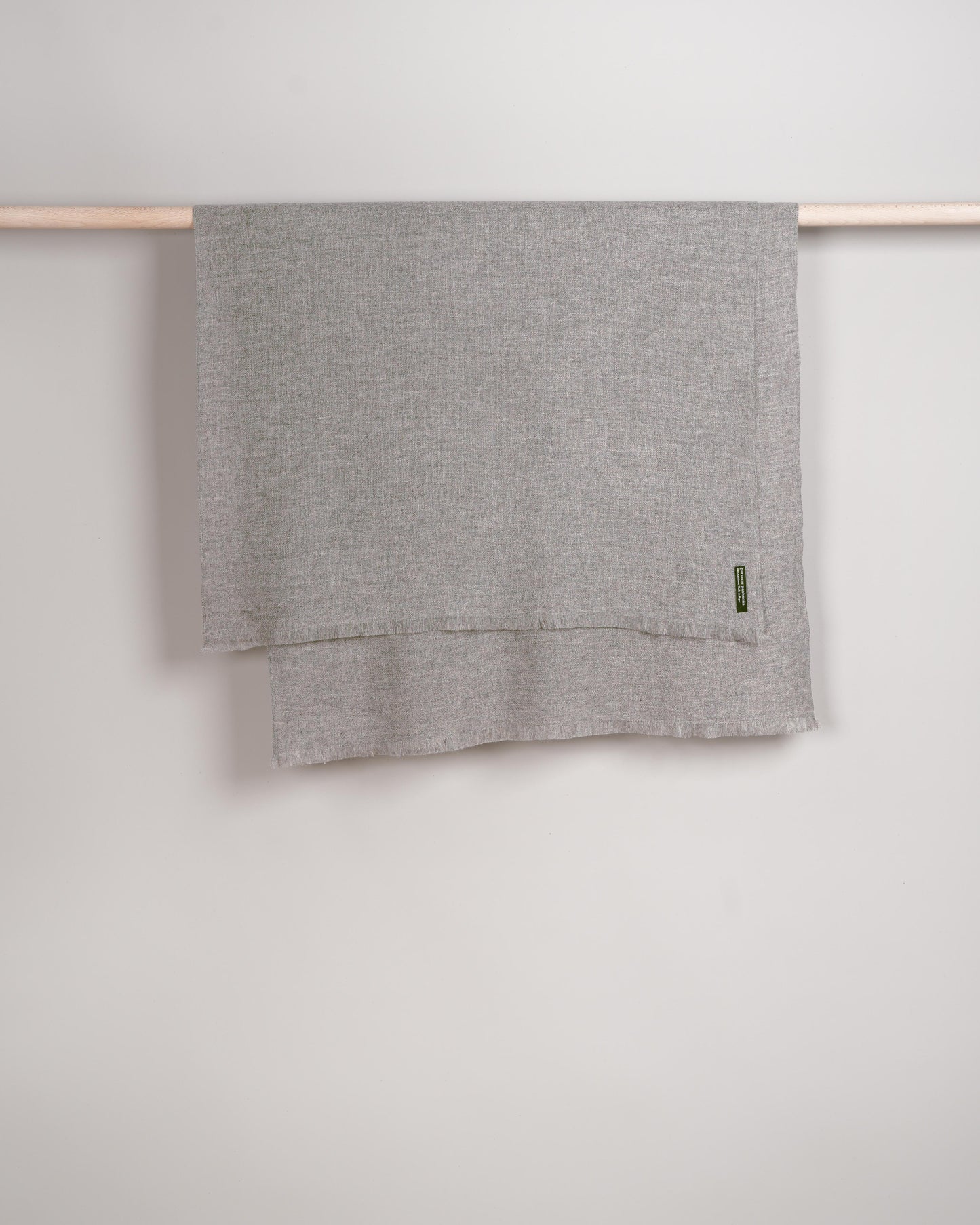 Pashmina 100% Kaschmir Schal grey melange