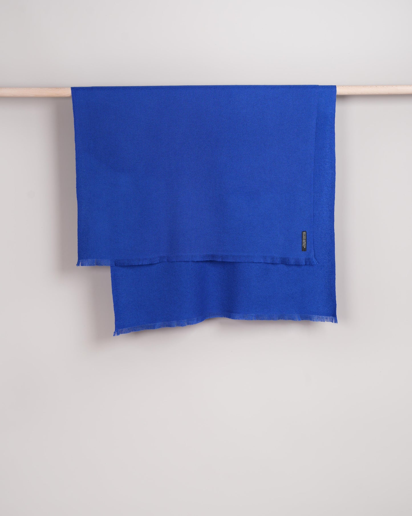 Pashmina 100% Kaschmir Schal royal blue