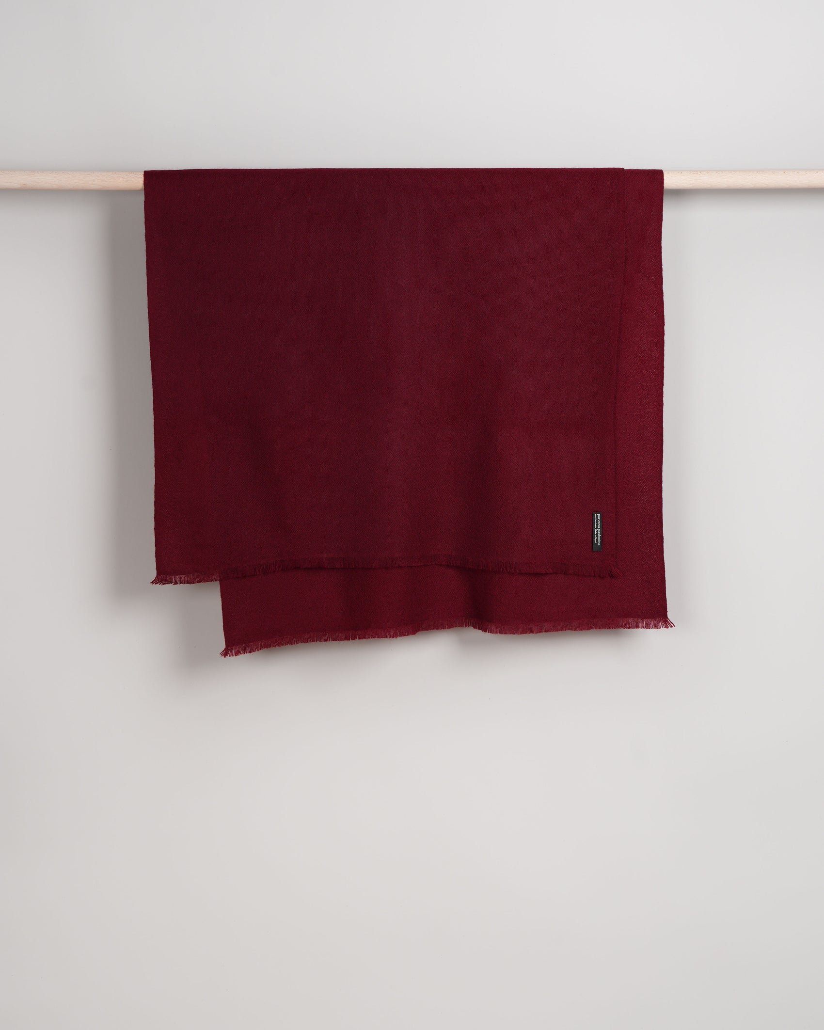 Pashmina 100% Kaschmir Schal tibetan red