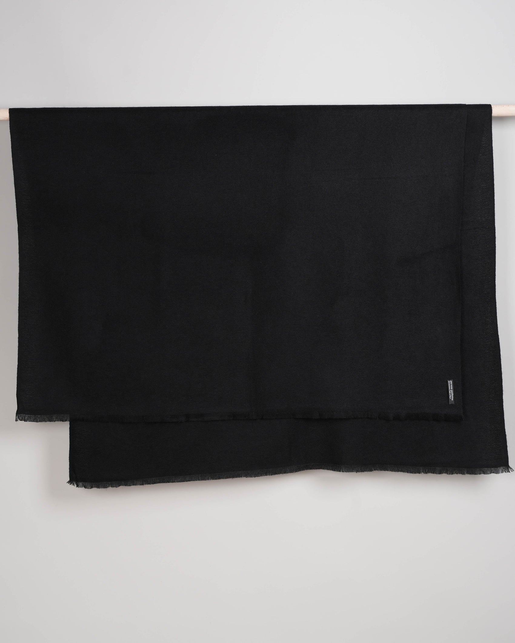 Pashmina 100% Kaschmir Stola black
