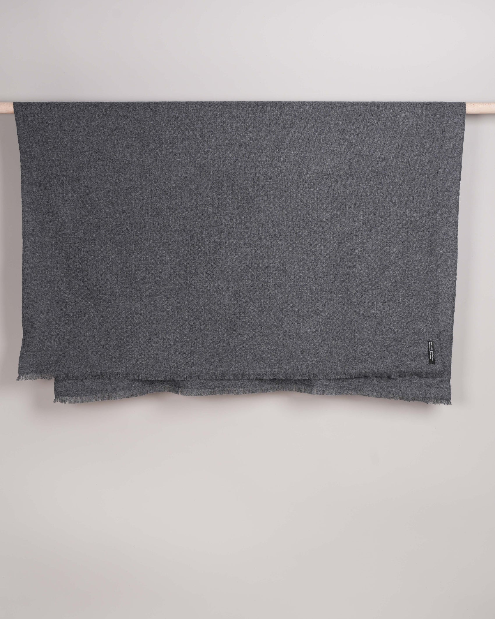 Pashmina 100% Kaschmir Stola  charcoal melange