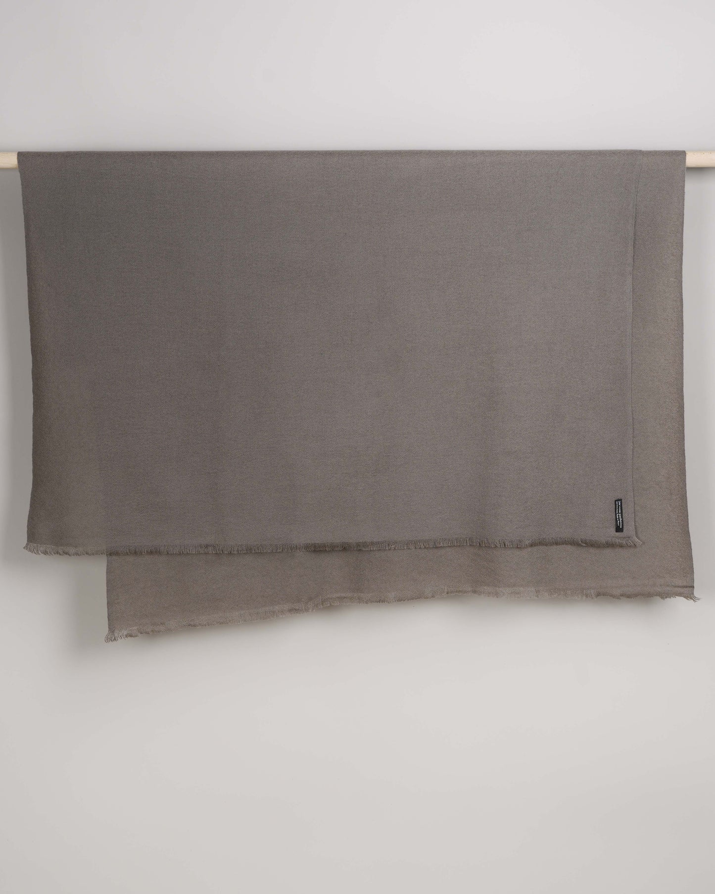 Pashmina 100% Kaschmir Stola fungi grey
