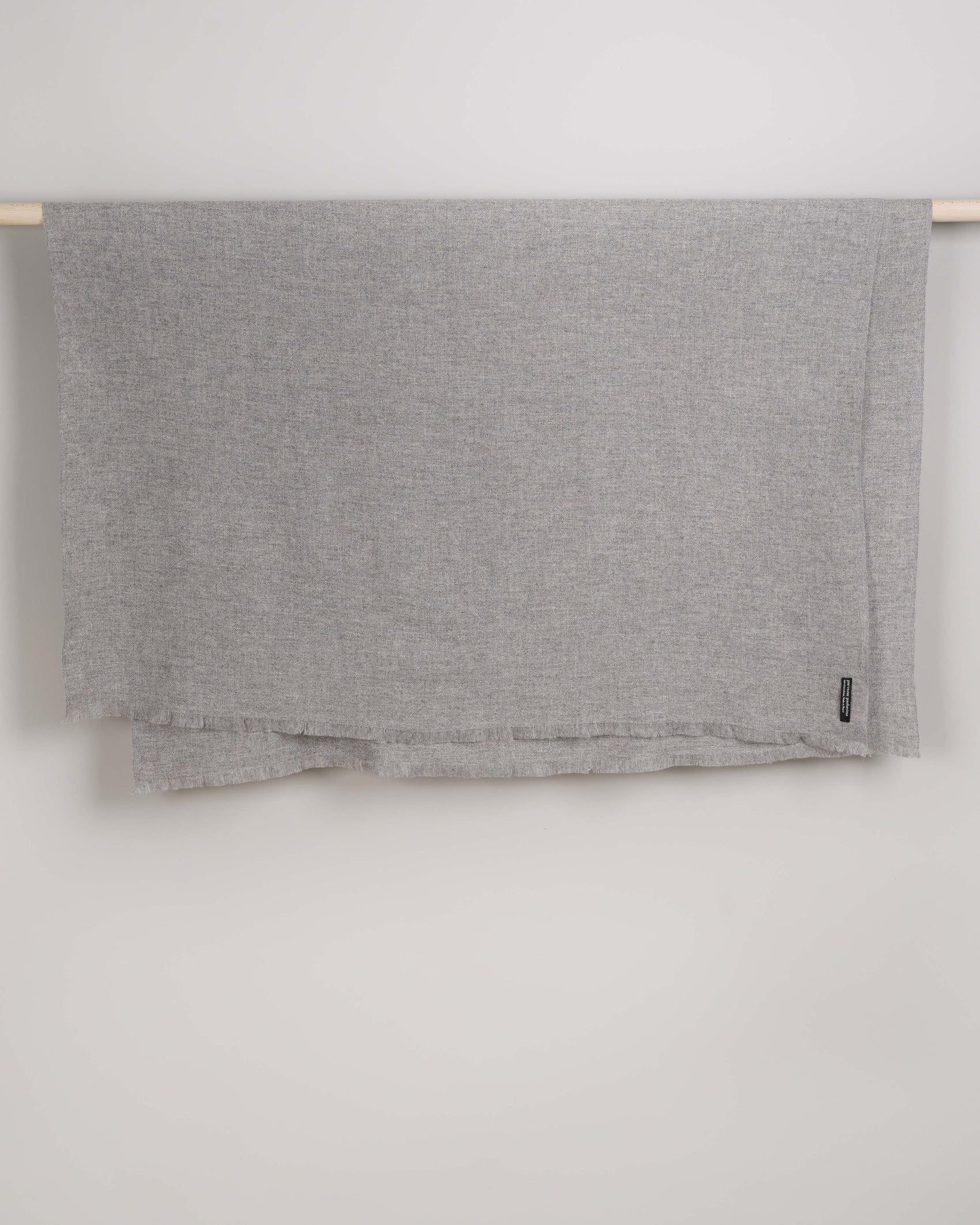 Pashmina 100% Kaschmir Stola  grey melange