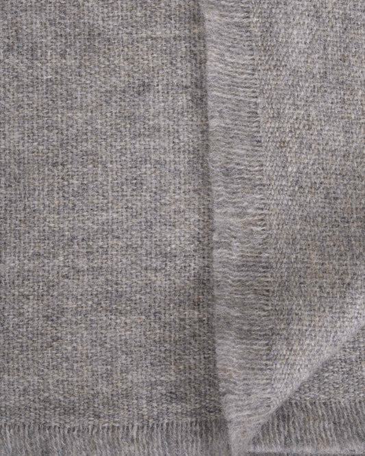 Pashmina 100% Kaschmir Stola  grey melange