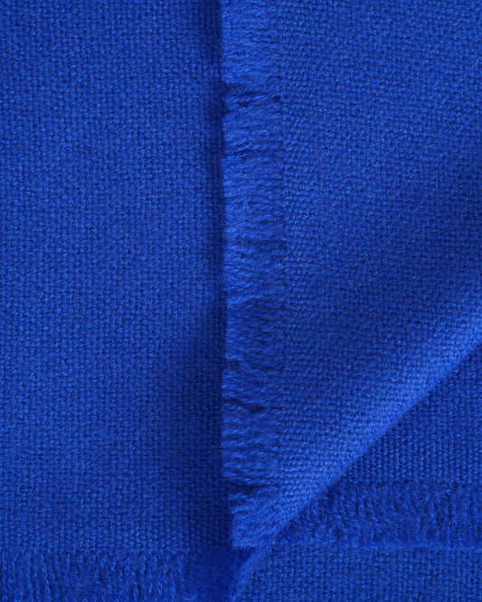 Pashmina 100% Kaschmir Stola royal blue