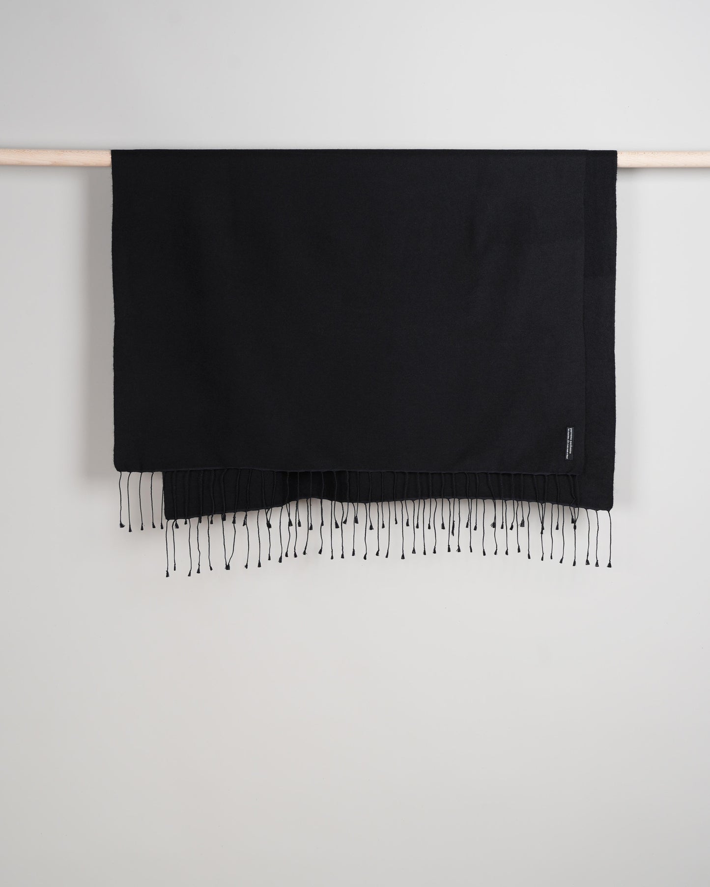 Pashmina 70% Kaschmir Classic black