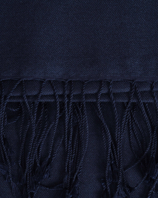 Pashmina 70% Kaschmir Classic blue nights