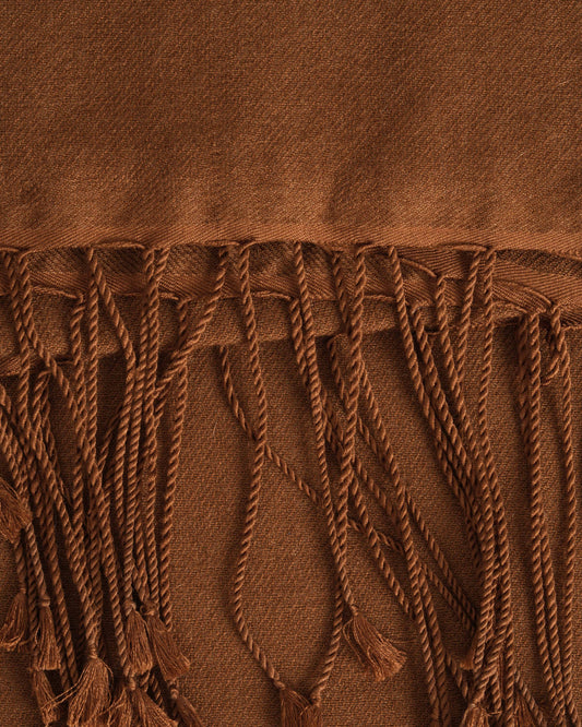Pashmina 70% Kaschmir Classic bronze