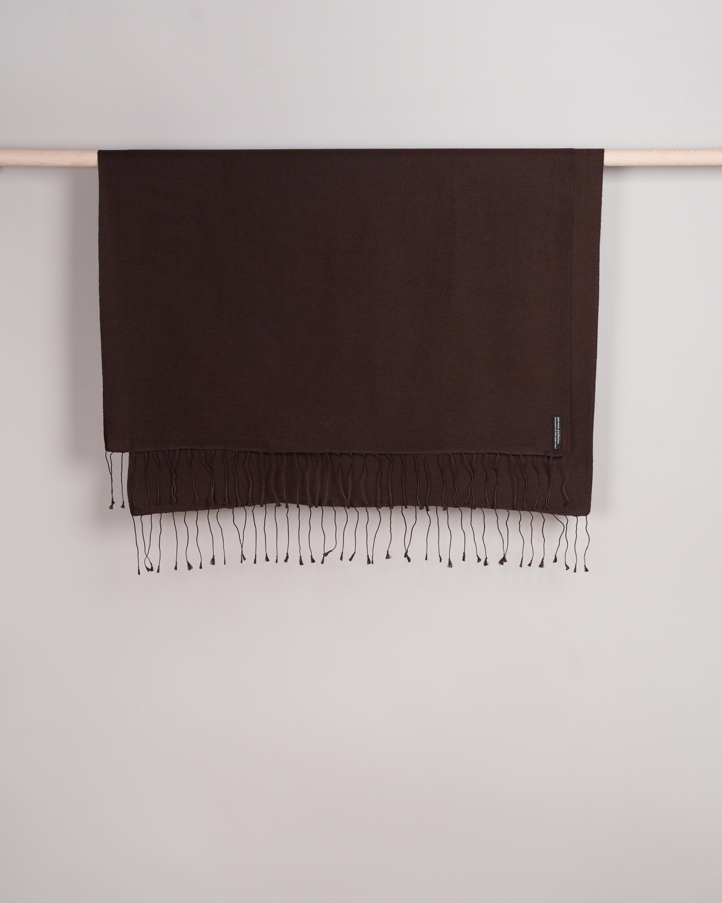 Pashmina 70% Kaschmir Classic coffee bean