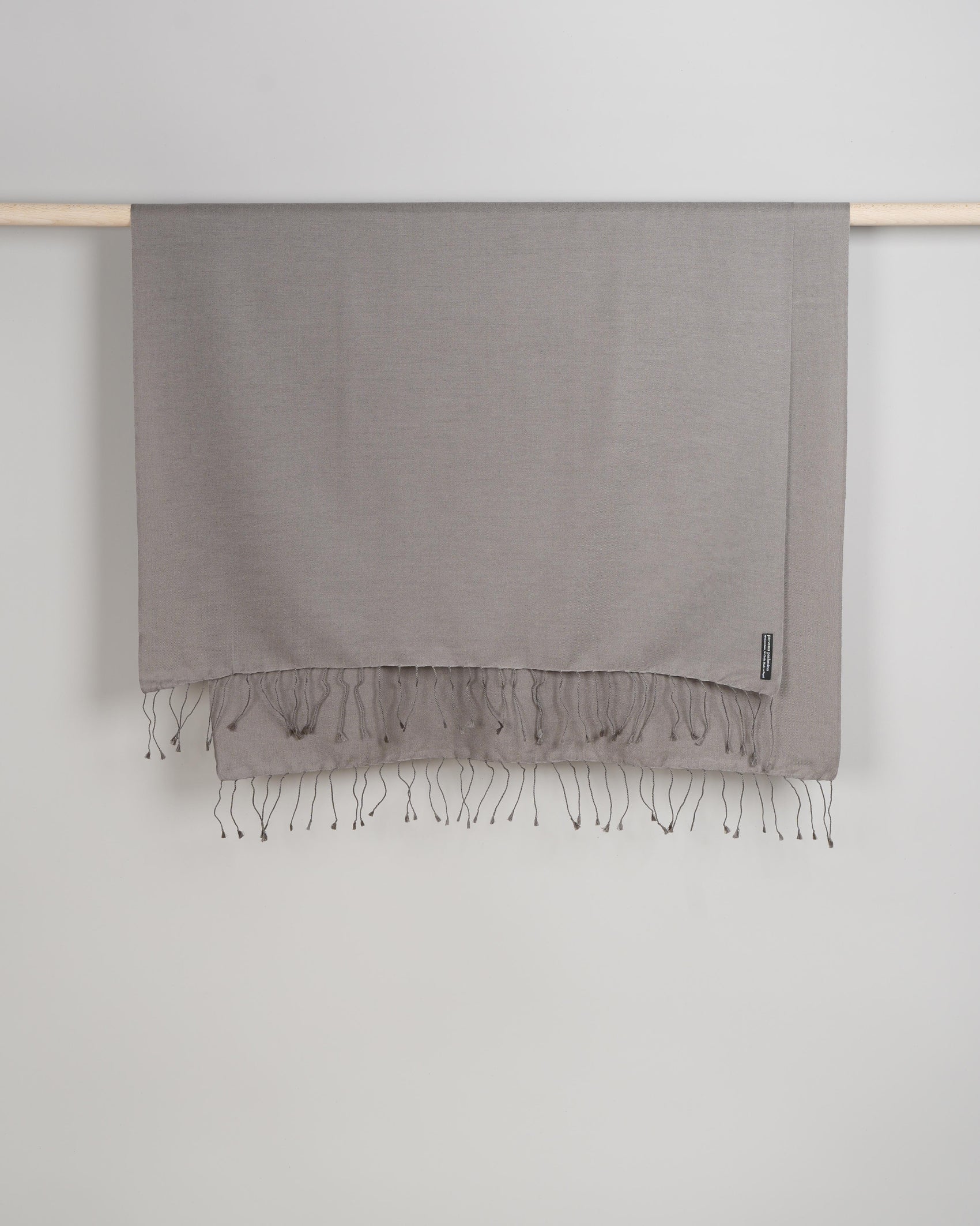Pashmina 70% Kaschmir Classic fungi grey