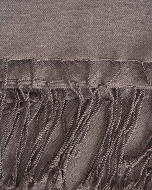 Pashmina 70% Kaschmir Classic fungi grey