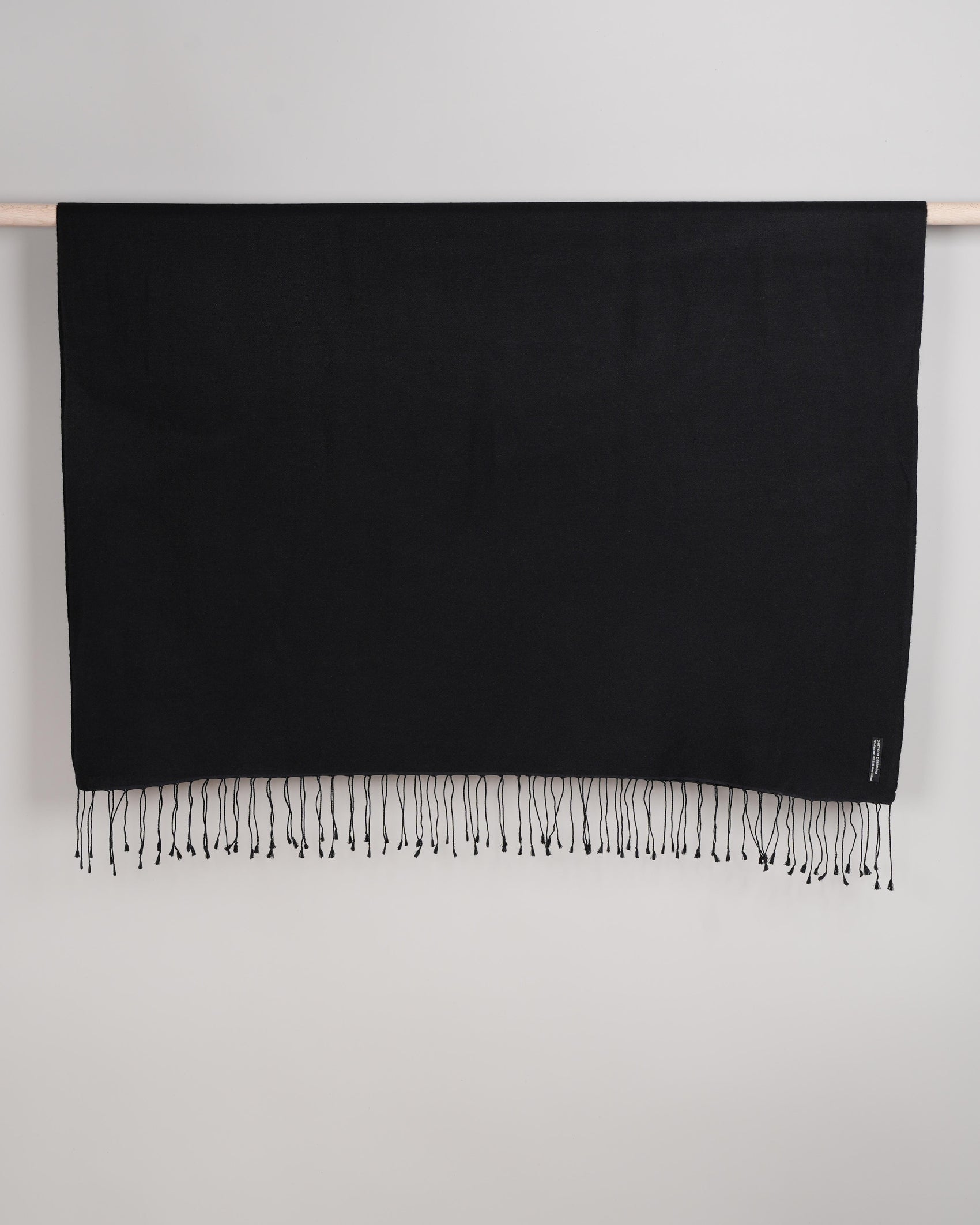 Pashmina 70% Kaschmir Stola black