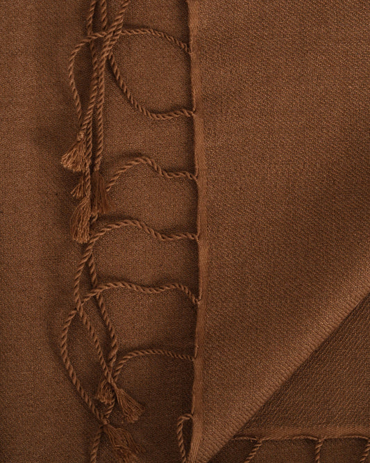 Pashmina 70% Kaschmir Stola chocolat