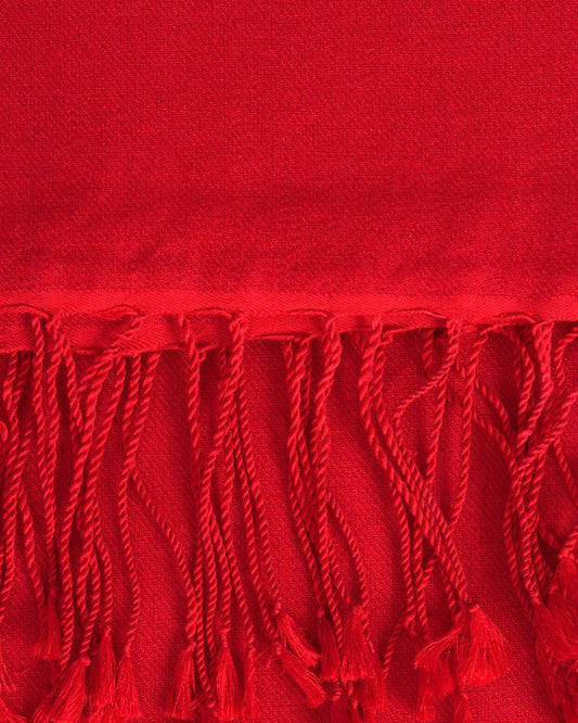 Pashmina 70% Kaschmir Stola fiery red