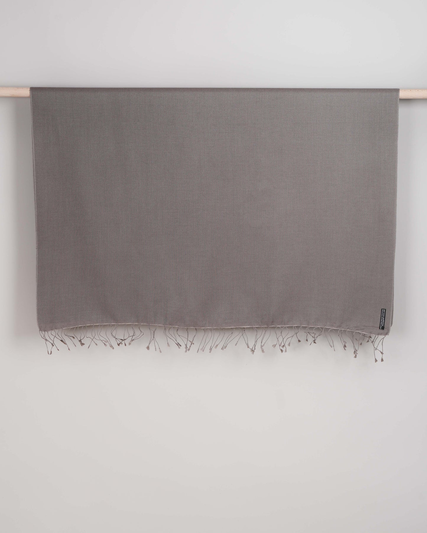 Pashmina 70% Kaschmir Stola fungi grey