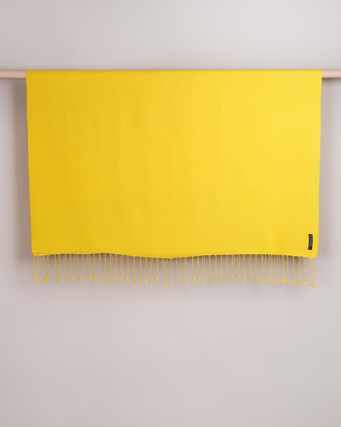 Pashmina 70% Kaschmir Stola giallo