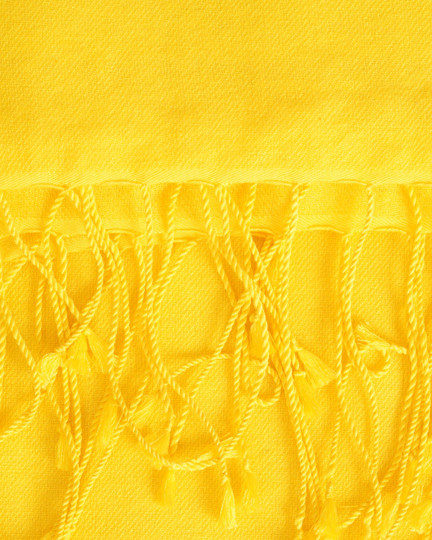 Pashmina 70% Kaschmir Stola giallo
