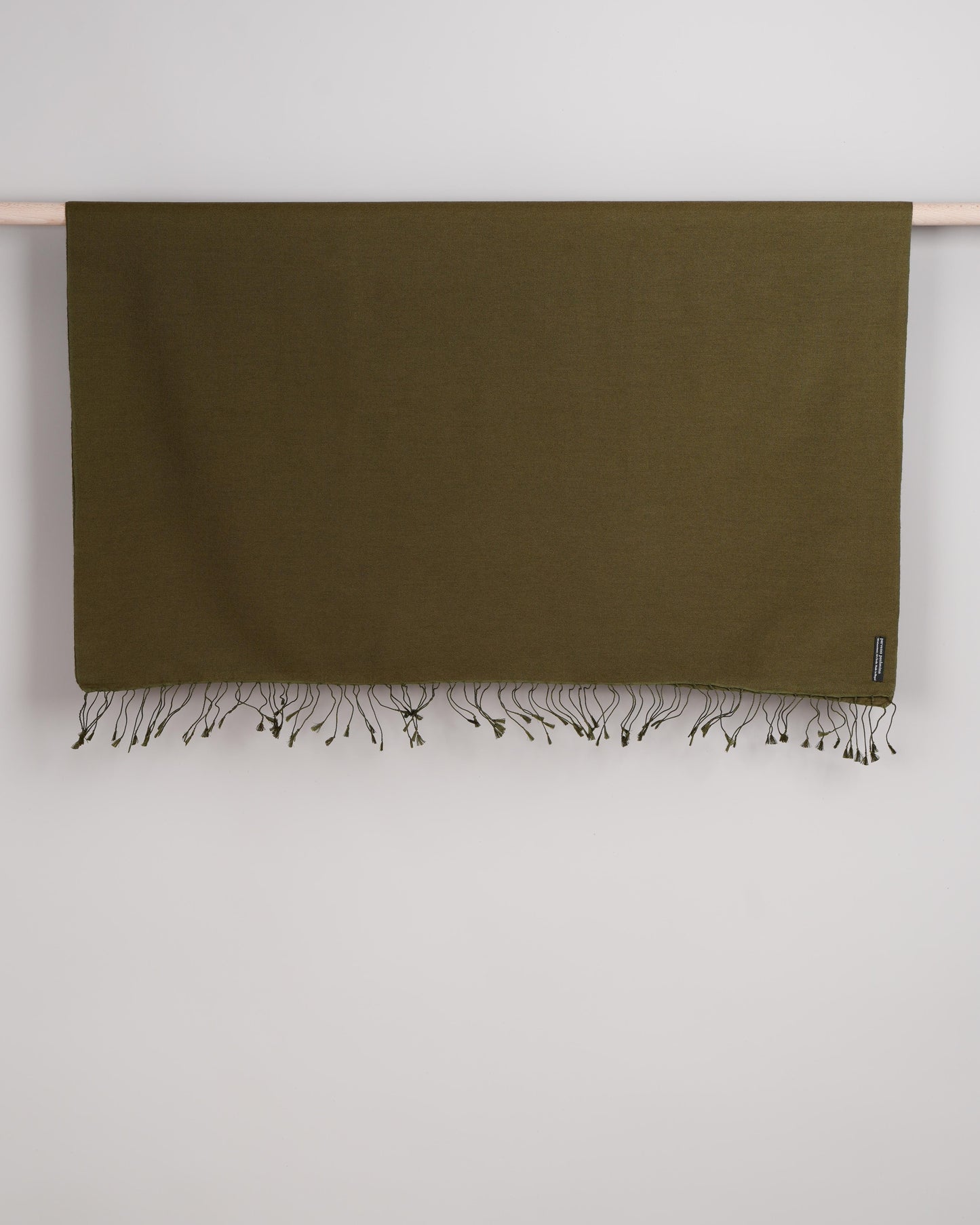 Pashmina 70% Kaschmir Stola olive