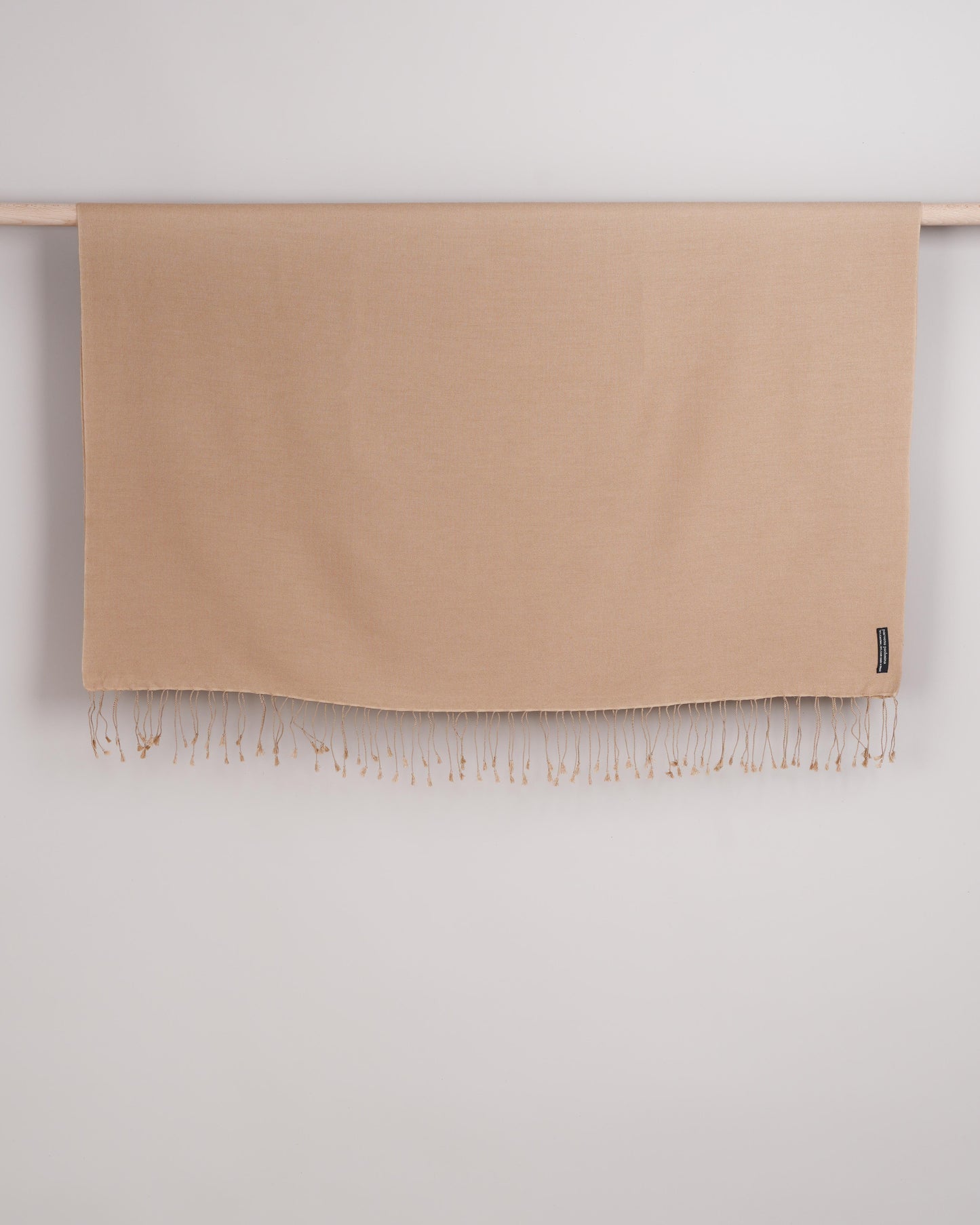 Pashmina 70% Kaschmir Stola sesame