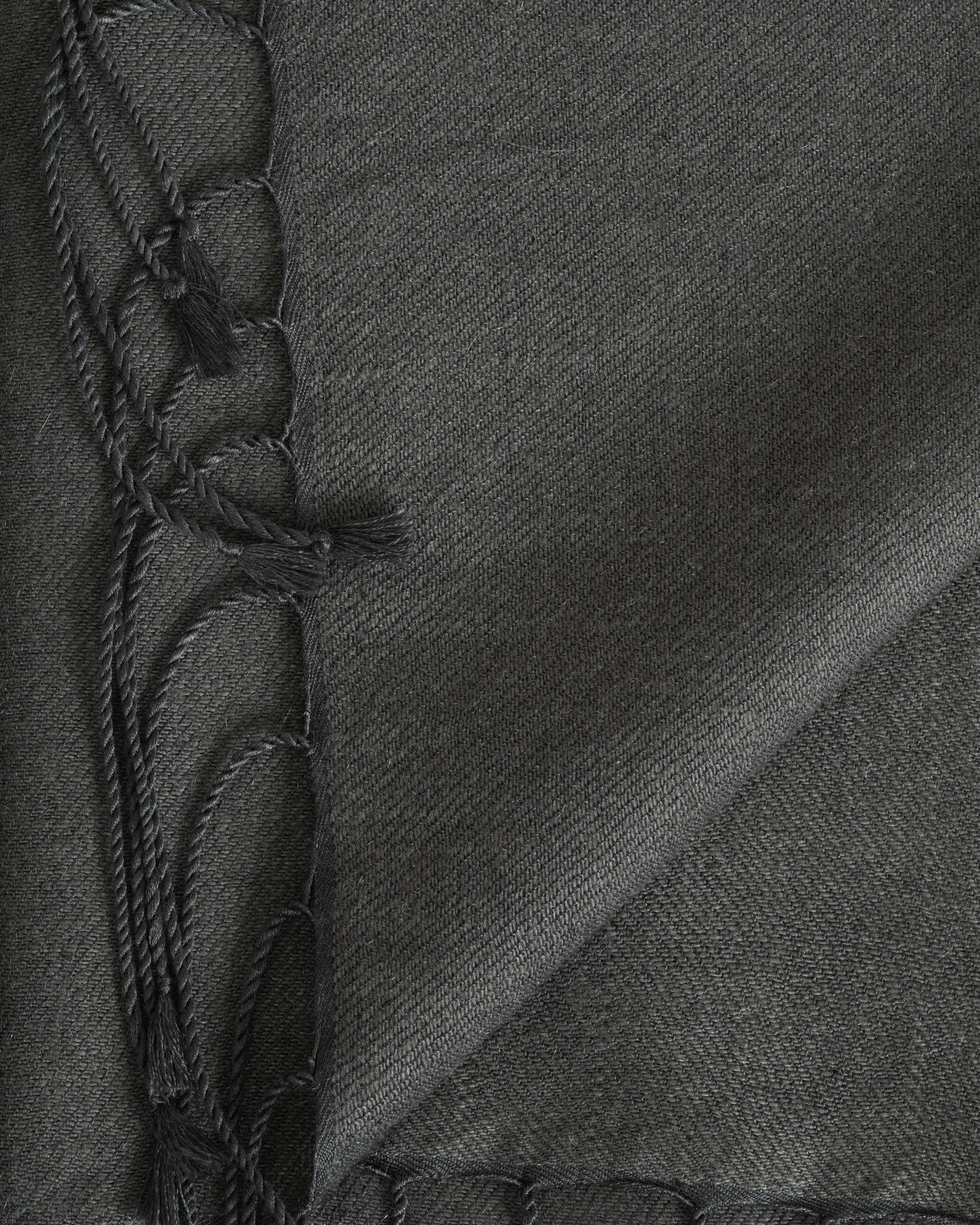 Pashmina 70% Kaschmir Stola slate grey
