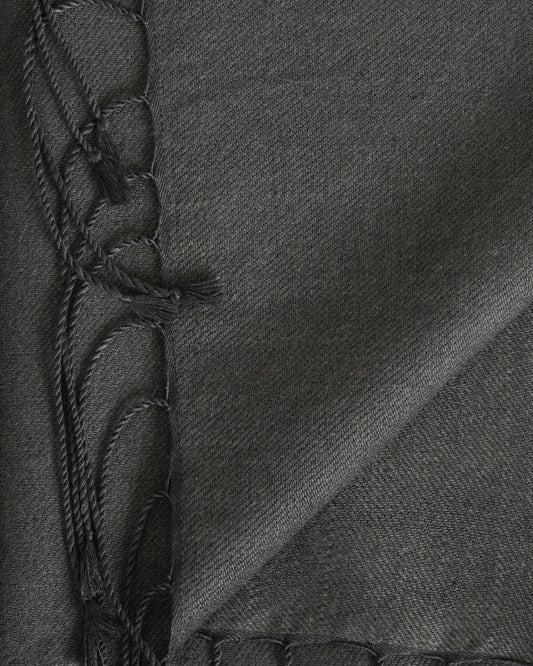 Pashmina 70% Kaschmir Stola slate grey