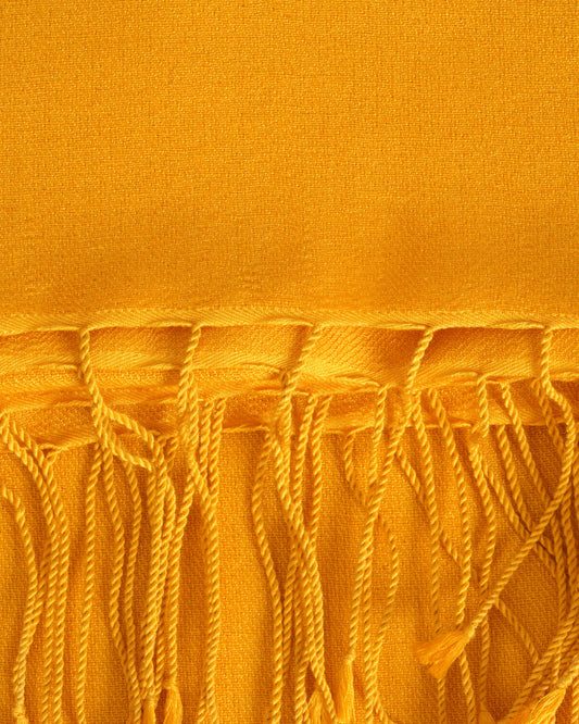 Pashmina 70% Kaschmir Stola tibetan yellow