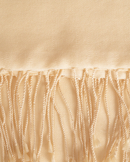 Pashmina 70% Kaschmir Stola vanilla
