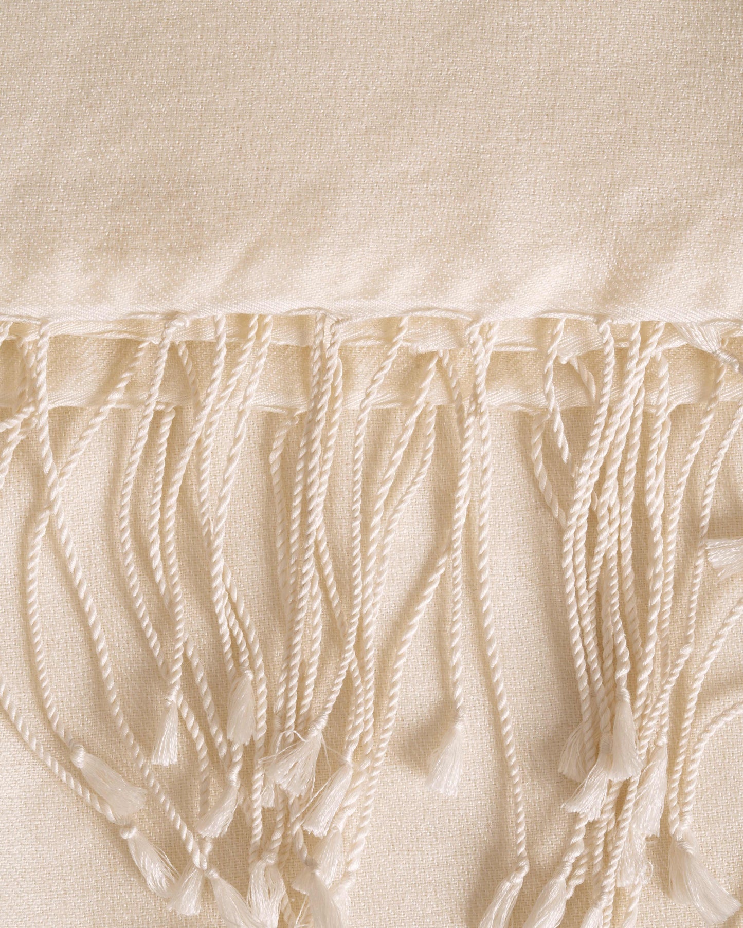Pashmina 70% Kaschmir Stola wool white