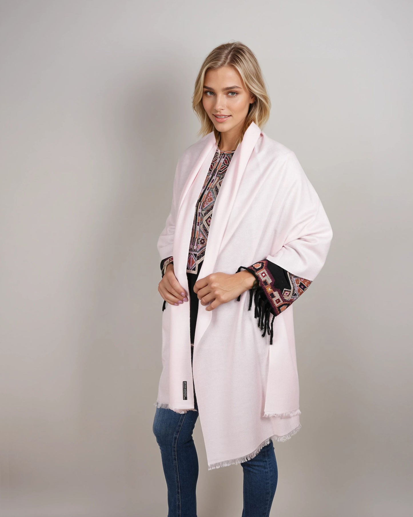 Pashmina Couture barely pink