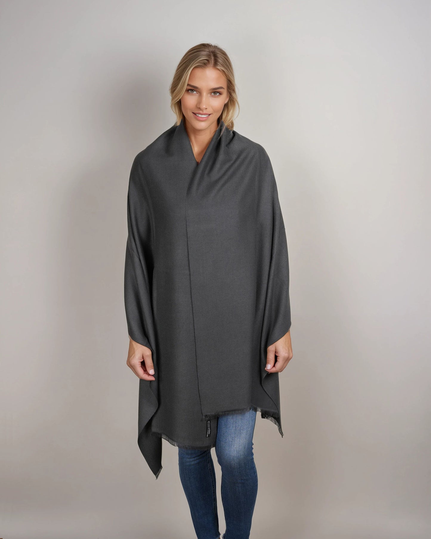 Pashmina Couture slate grey