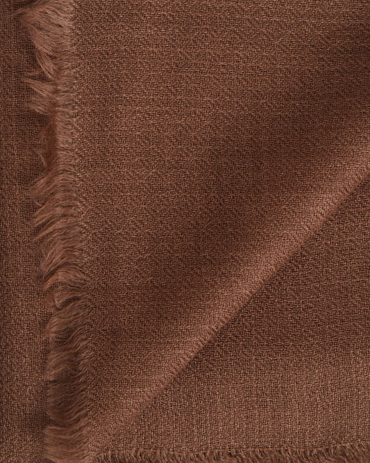 Ring-Pashmina chocolat