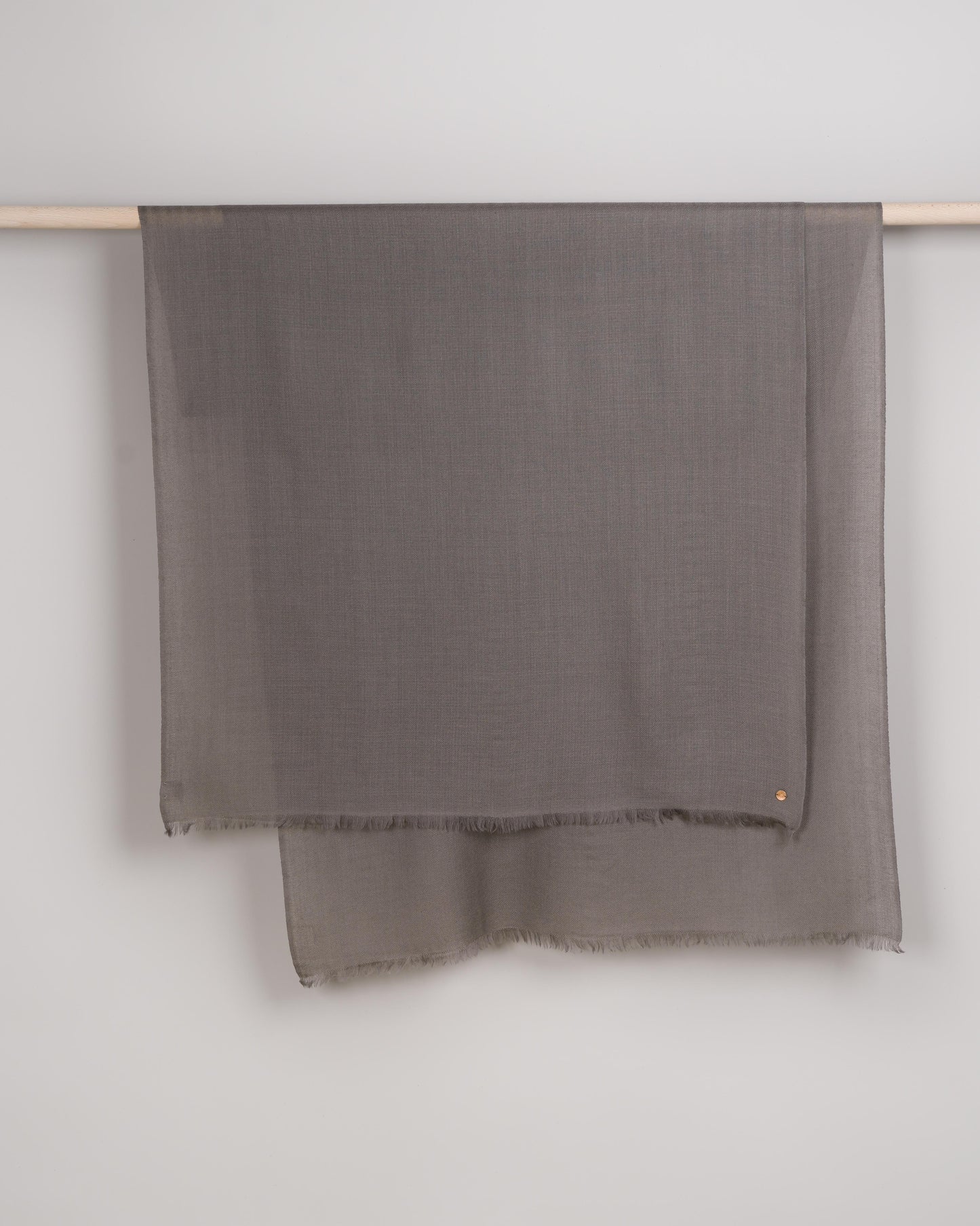 Ring-Pashmina fungi grey
