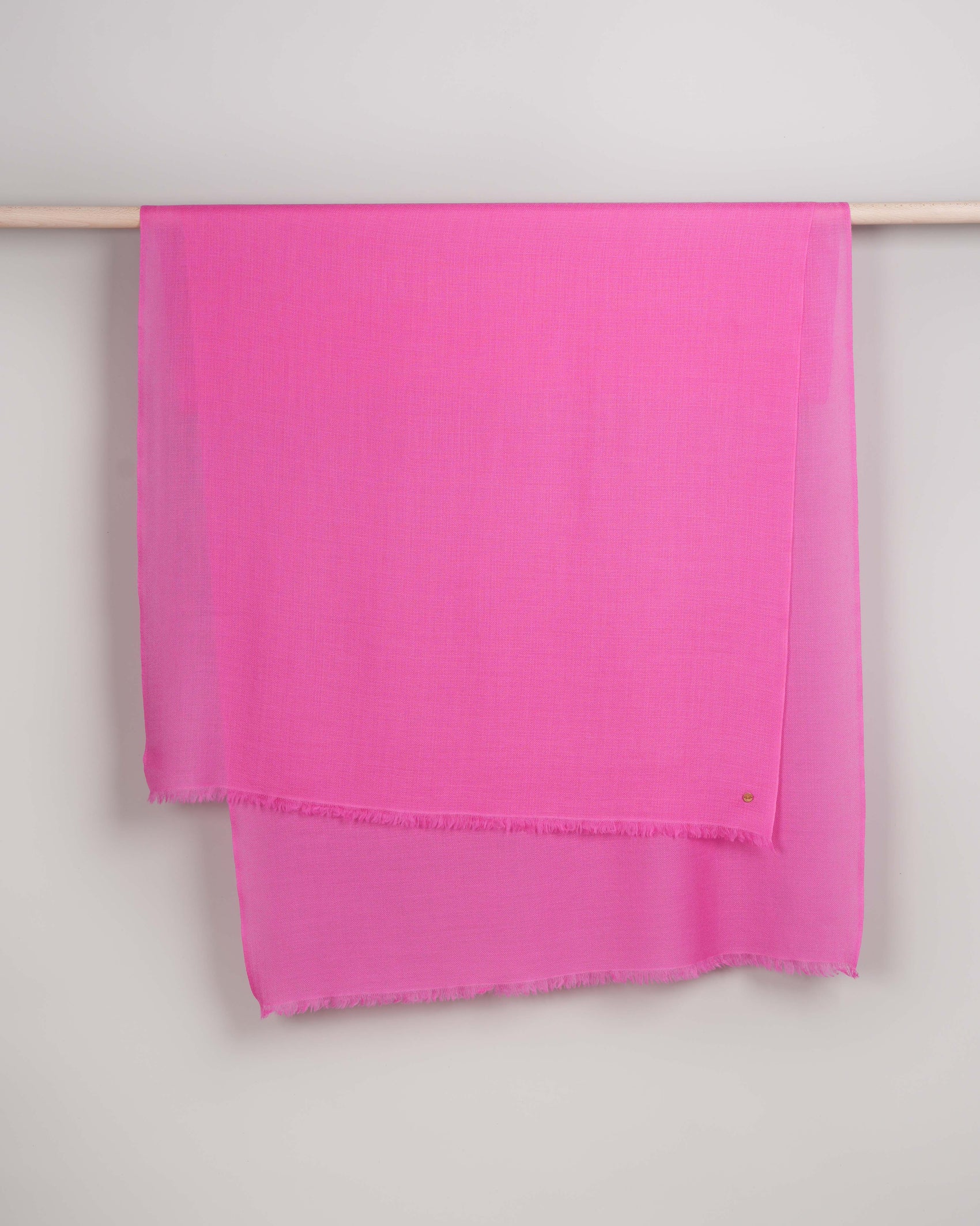 Ring-Pashmina raspberry pink