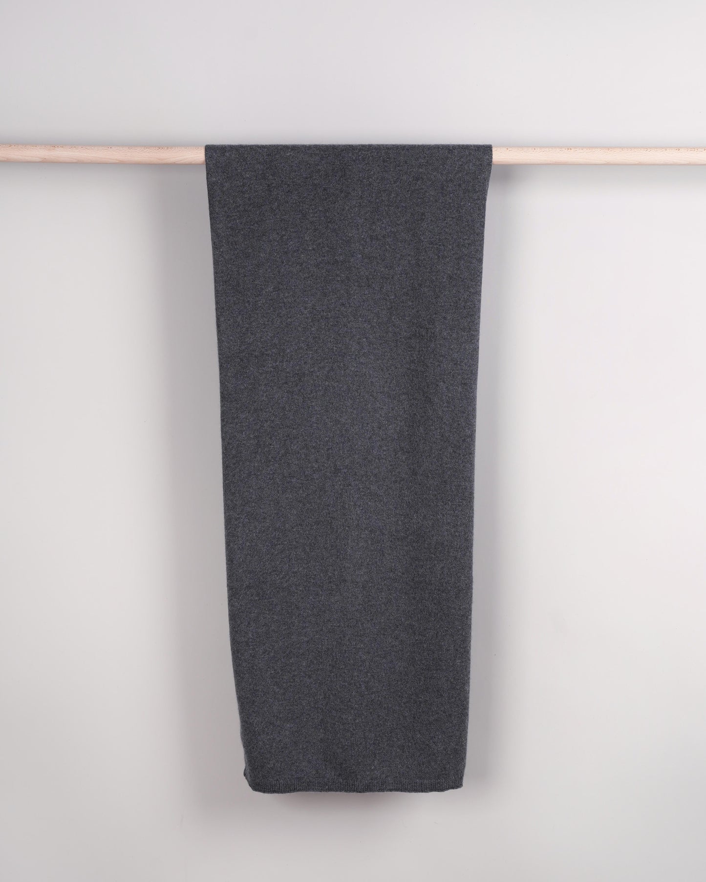 Mori Strickschal Charcoal Melange